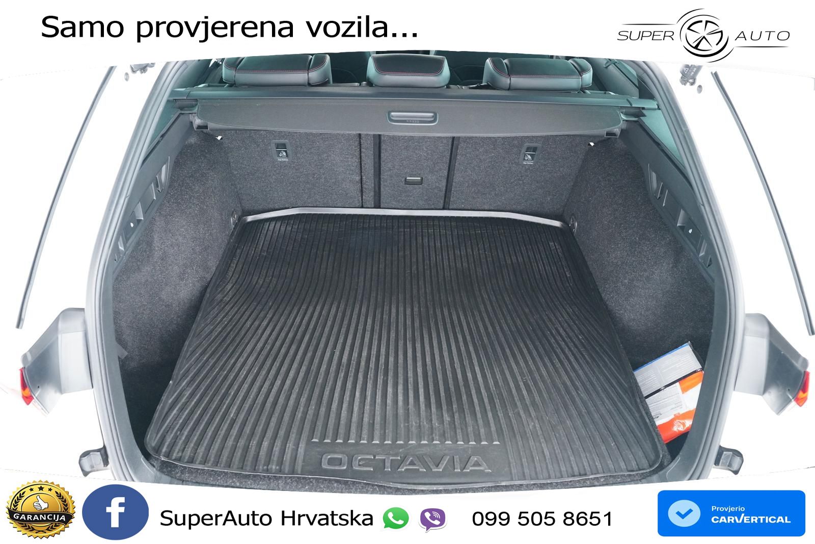 Škoda Octavia Combi RS 2.0 TSI (245 KS) DSG MATRIX+GR SJED+KAM