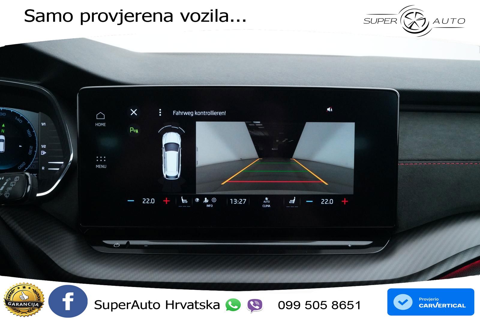 Škoda Octavia Combi RS 2.0 TSI (245 KS) DSG MATRIX+GR SJED+KAM