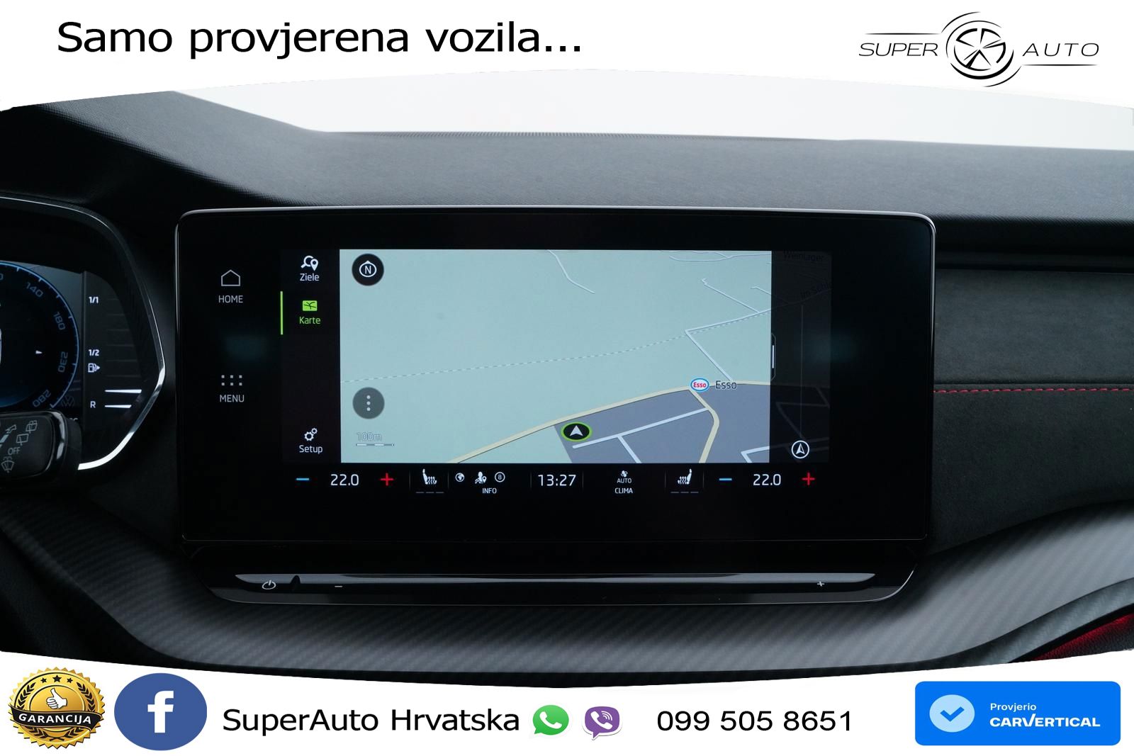 Škoda Octavia Combi RS 2.0 TSI (245 KS) DSG MATRIX+GR SJED+KAM