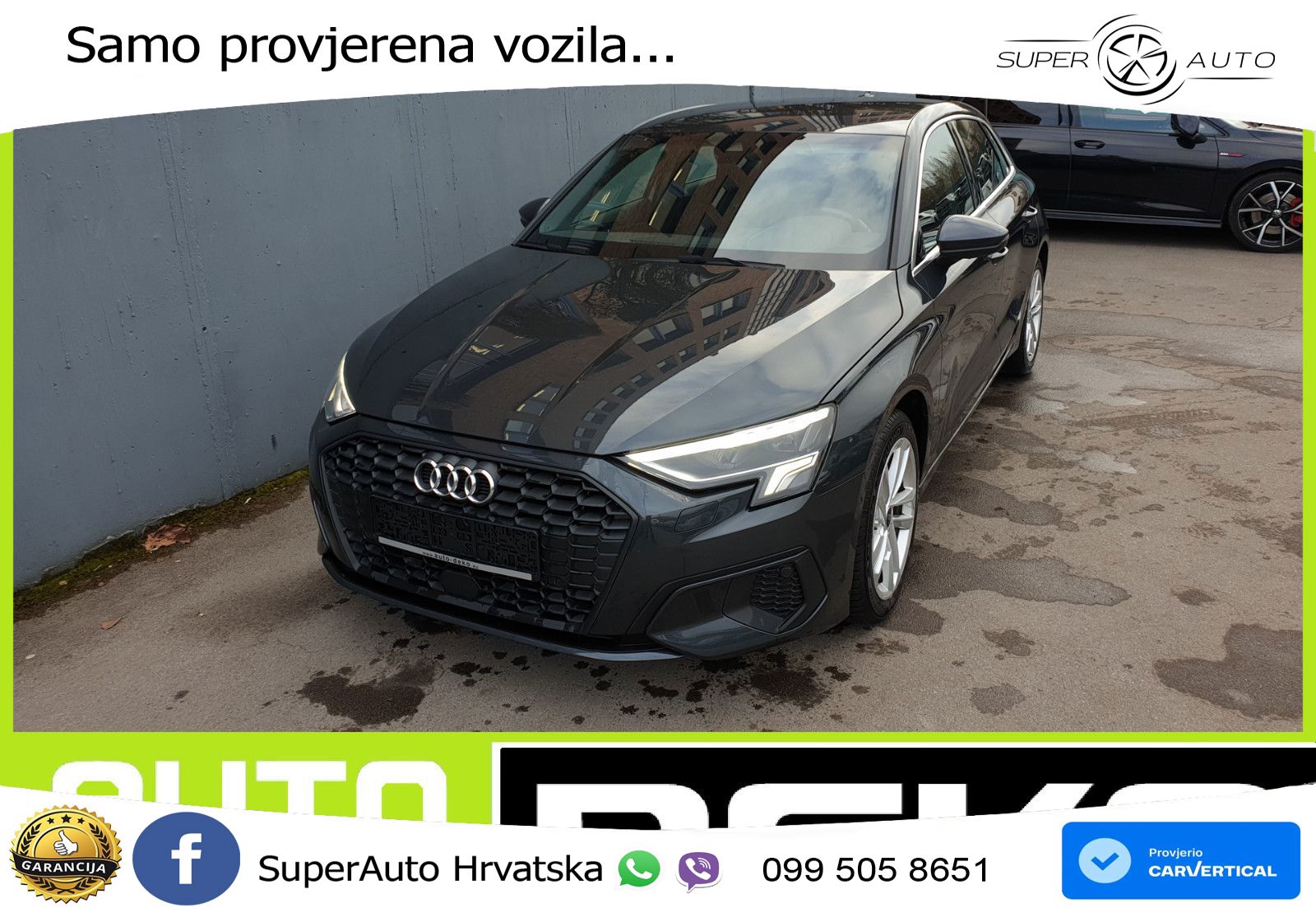 Audi A3 35 TDI (150 KS) S tronic LED+ACC