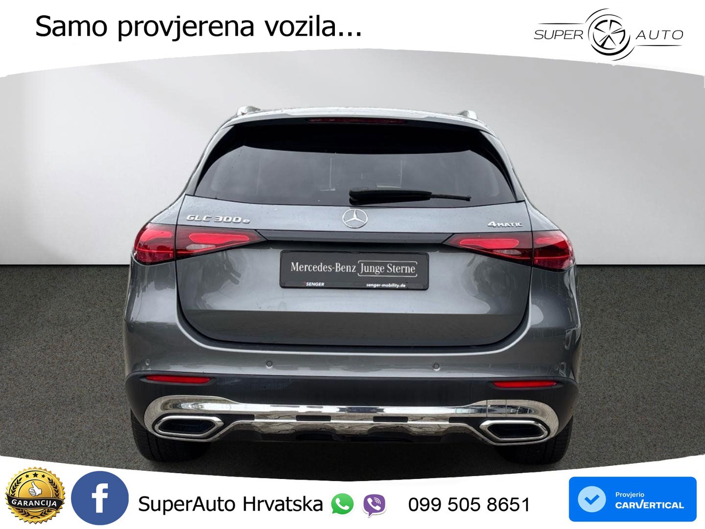 Mercedes GLC 300e (313 KS) 4MATIC 9G-TRONIC Avantgarde LED+GR SJED+ACC