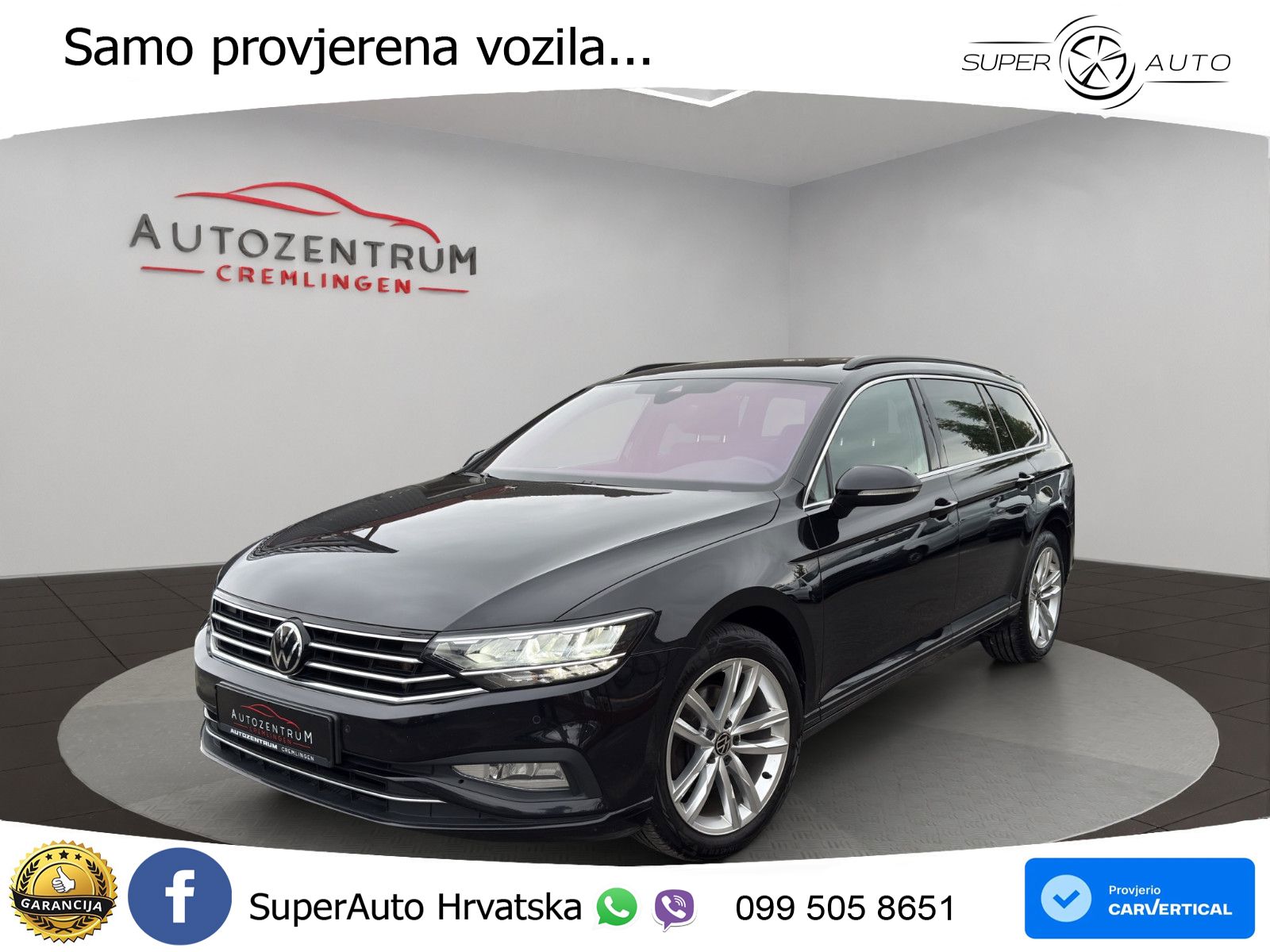 Volkswagen Passat Variant 2.0 TDI (200 KS) DSG Business LED+GR SJED+ACC