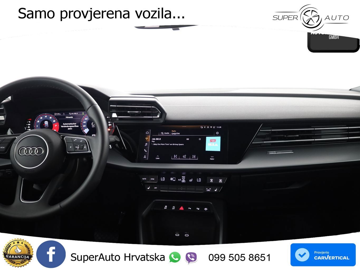 Audi A3 Sportback 30 TFSI (116 KS) Mild Hybrid S tronic