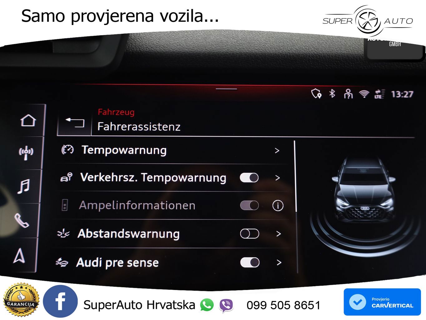 Audi A3 Sportback 30 TFSI (116 KS) Mild Hybrid S tronic