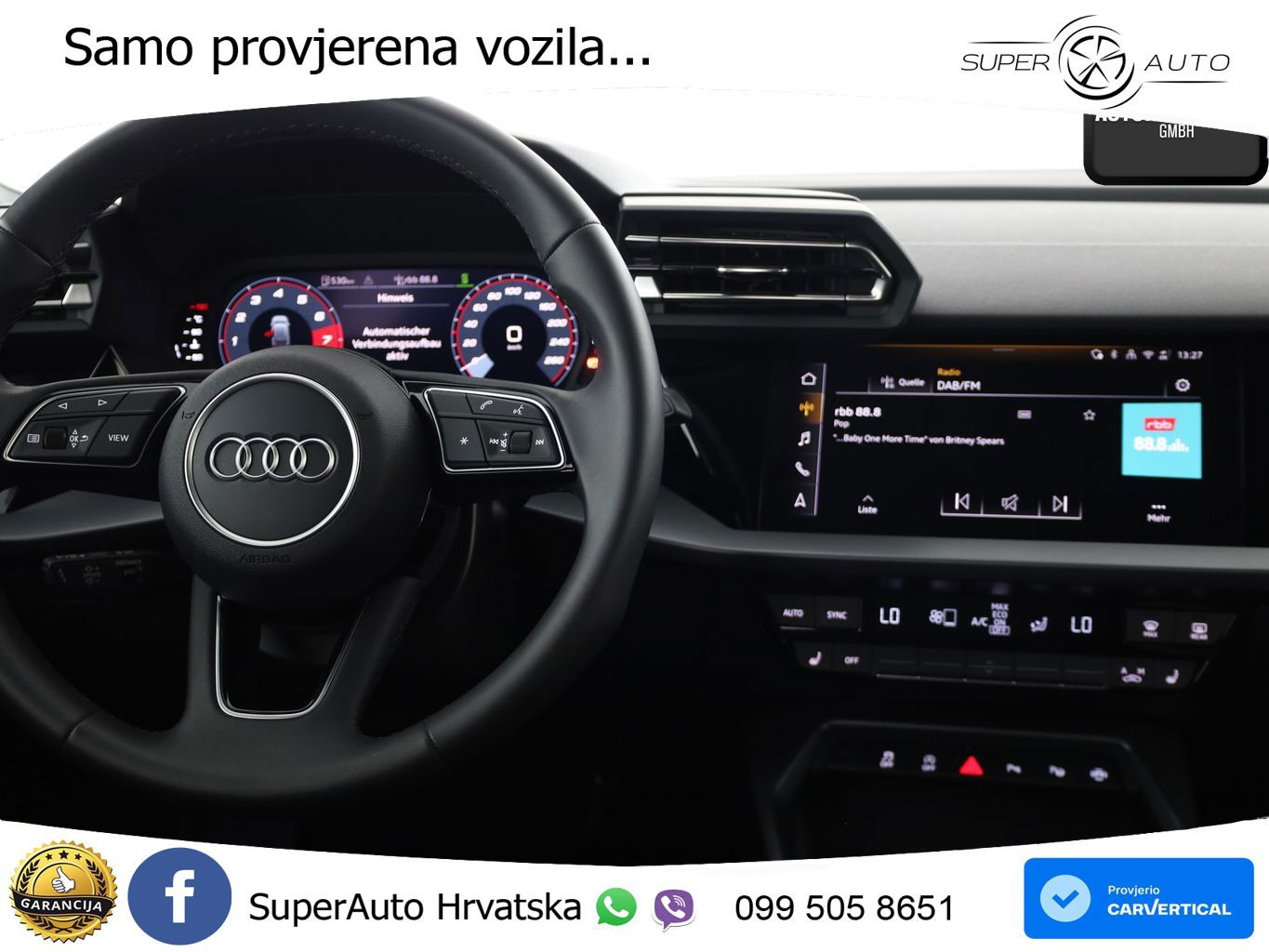 Audi A3 Sportback 30 TFSI (116 KS) Mild Hybrid S tronic