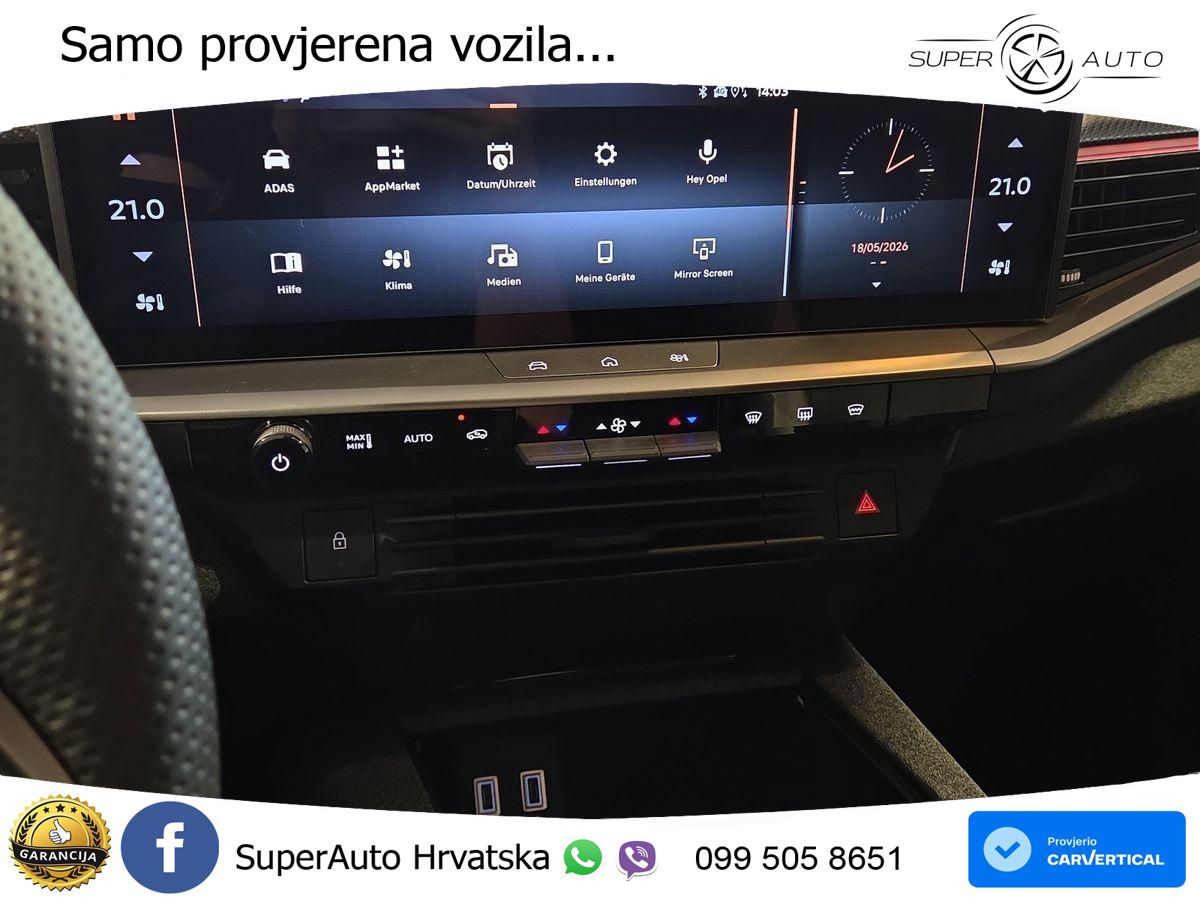 Opel Grandland 1.2 Turbo (145 KS) Hybrid eDCT Ultimate LED+GR SJED+ACC