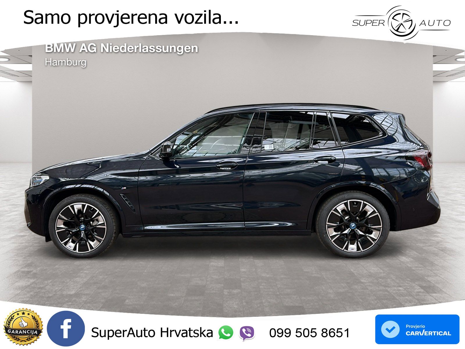 BMW iX3 80 kWh (286 KS)