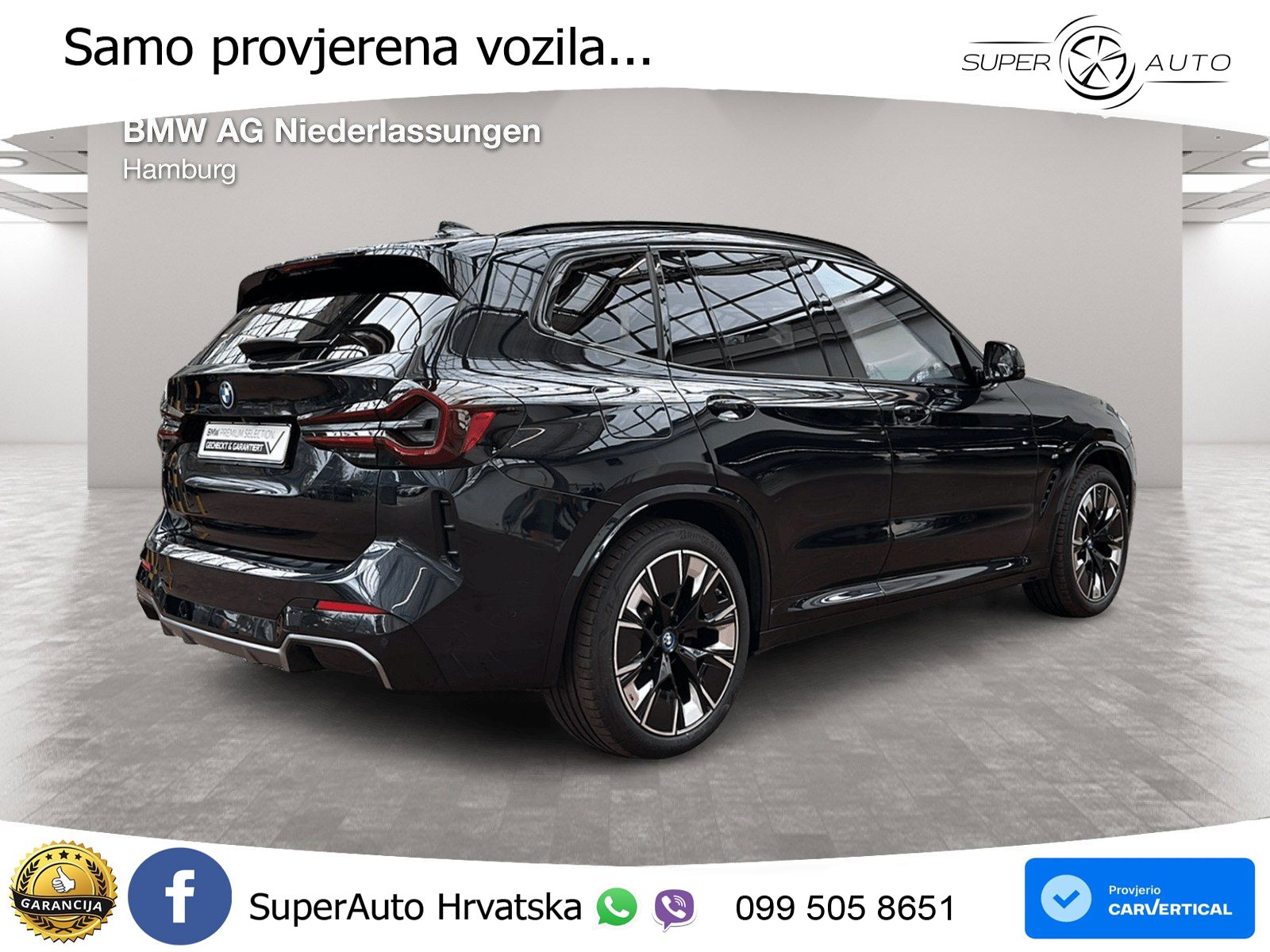 BMW iX3 80 kWh (286 KS)