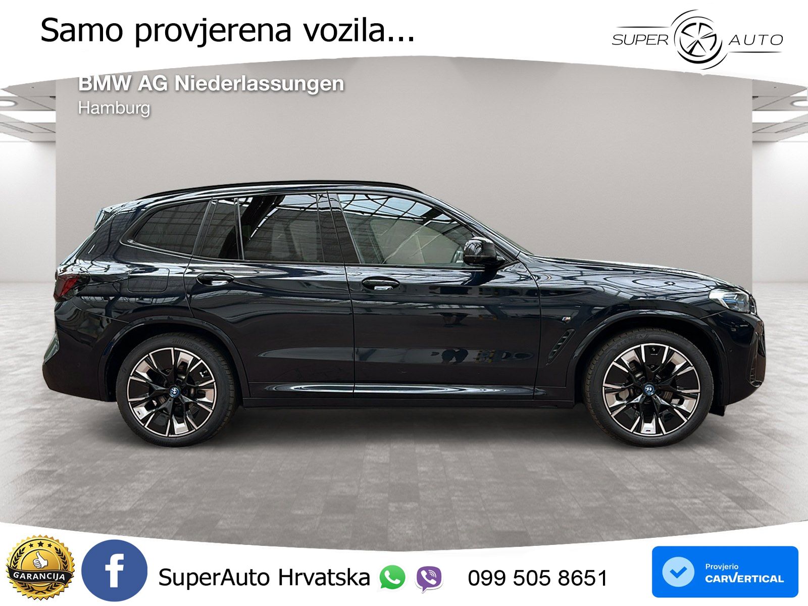 BMW iX3 80 kWh (286 KS)