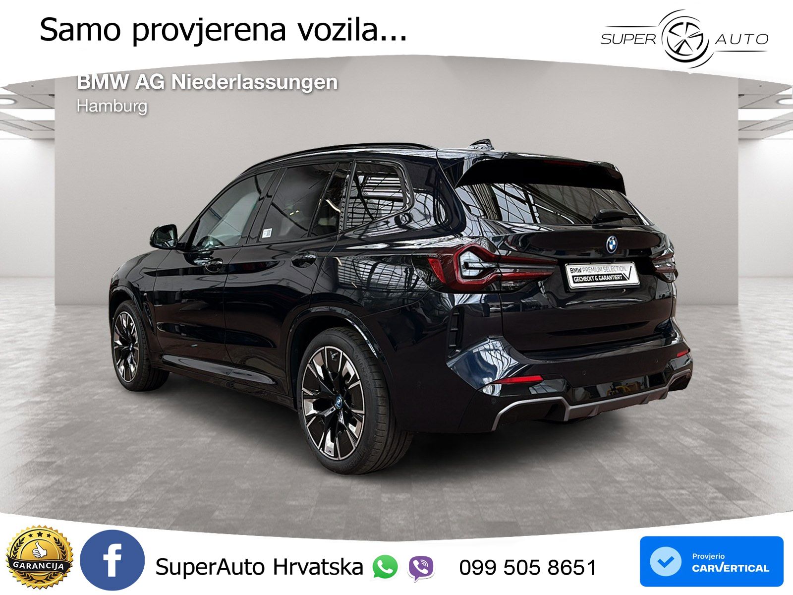 BMW iX3 80 kWh (286 KS)