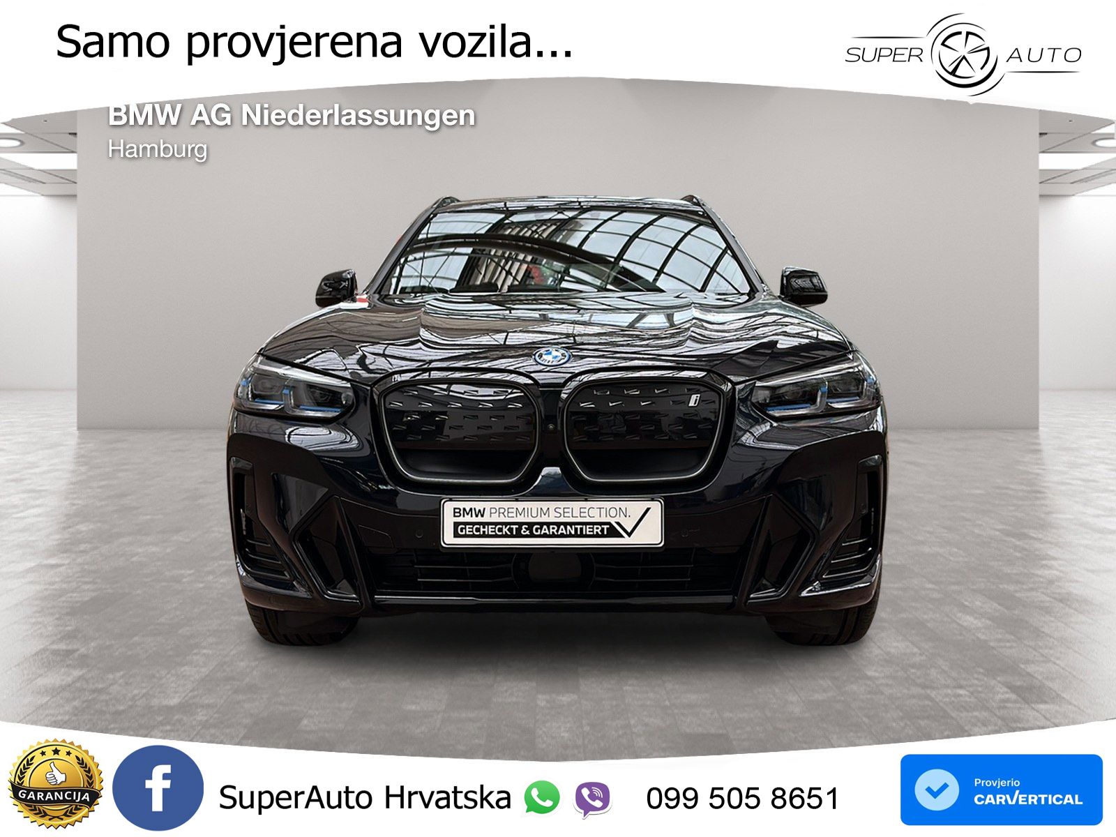 BMW iX3 80 kWh (286 KS)