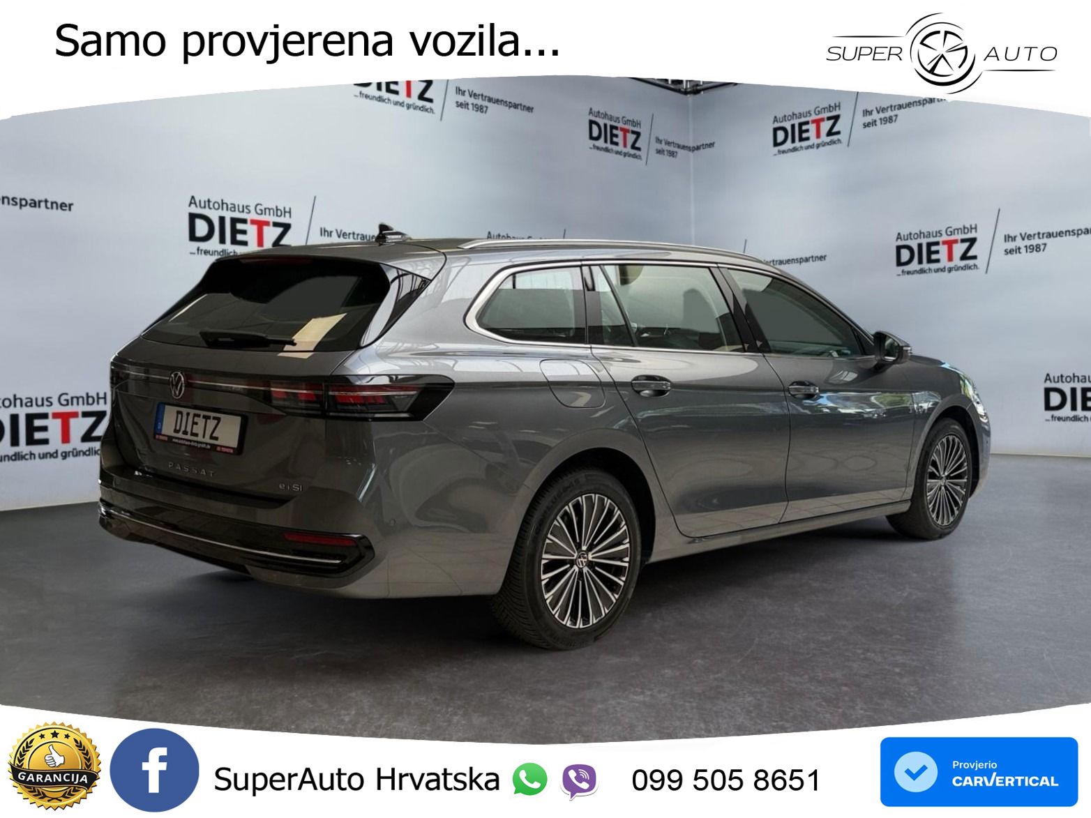 Volkswagen Passat Variant 1.5 eTSI (150 KS) DSG Elegance LED+GR SJED+ACC