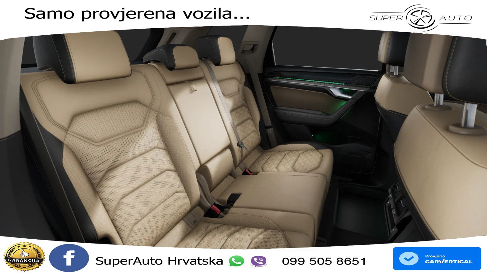 Volkswagen Touareg 3.0 V6 TDI (286 KS) 4MOTION Tiptronic ZRAČNI+ACC+4xGR SJED+KAM