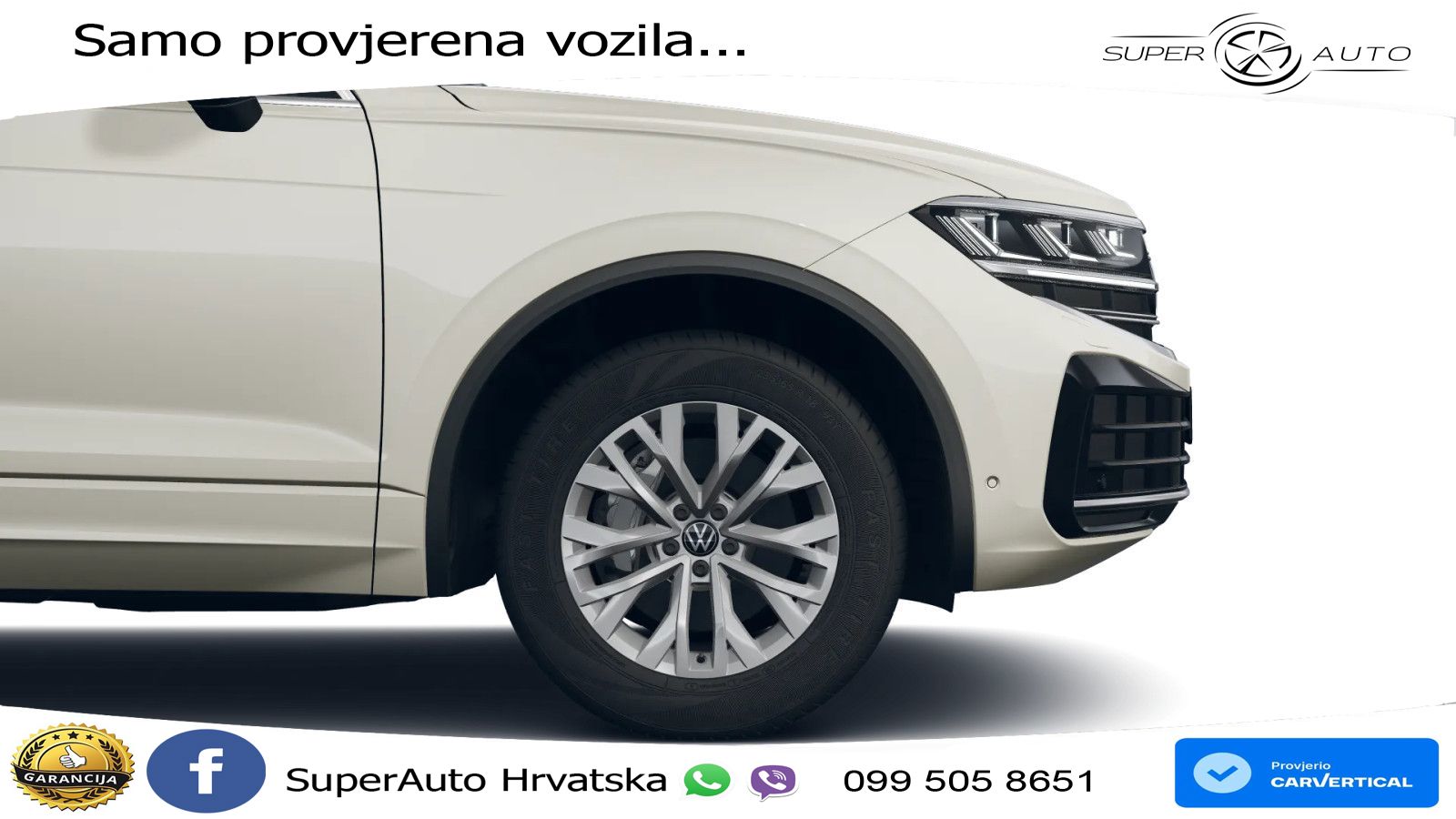Volkswagen Touareg 3.0 V6 TDI (286 KS) 4MOTION Tiptronic ZRAČNI+ACC+4xGR SJED+KAM
