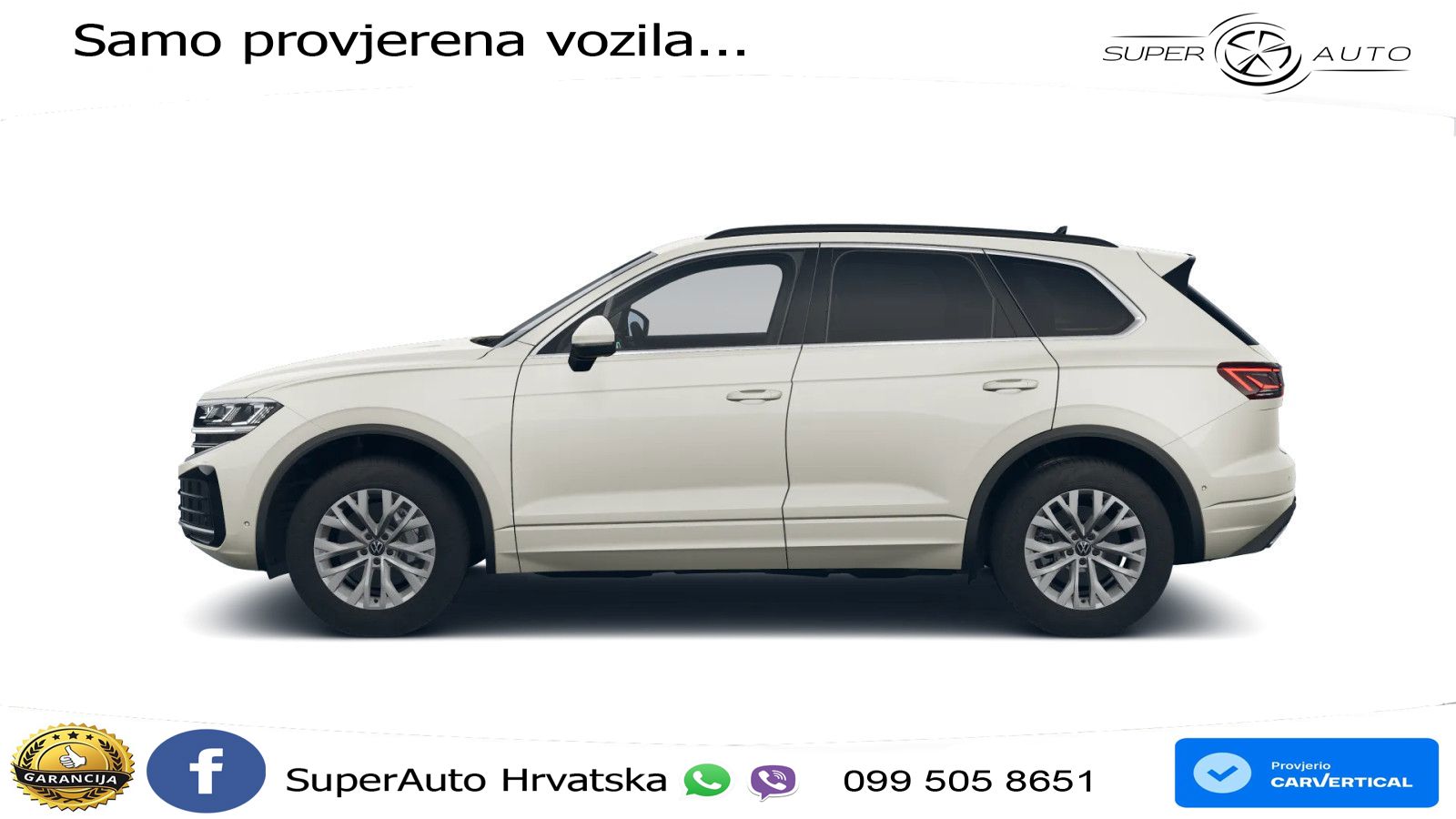 Volkswagen Touareg 3.0 V6 TDI (286 KS) 4MOTION Tiptronic ZRAČNI+ACC+4xGR SJED+KAM