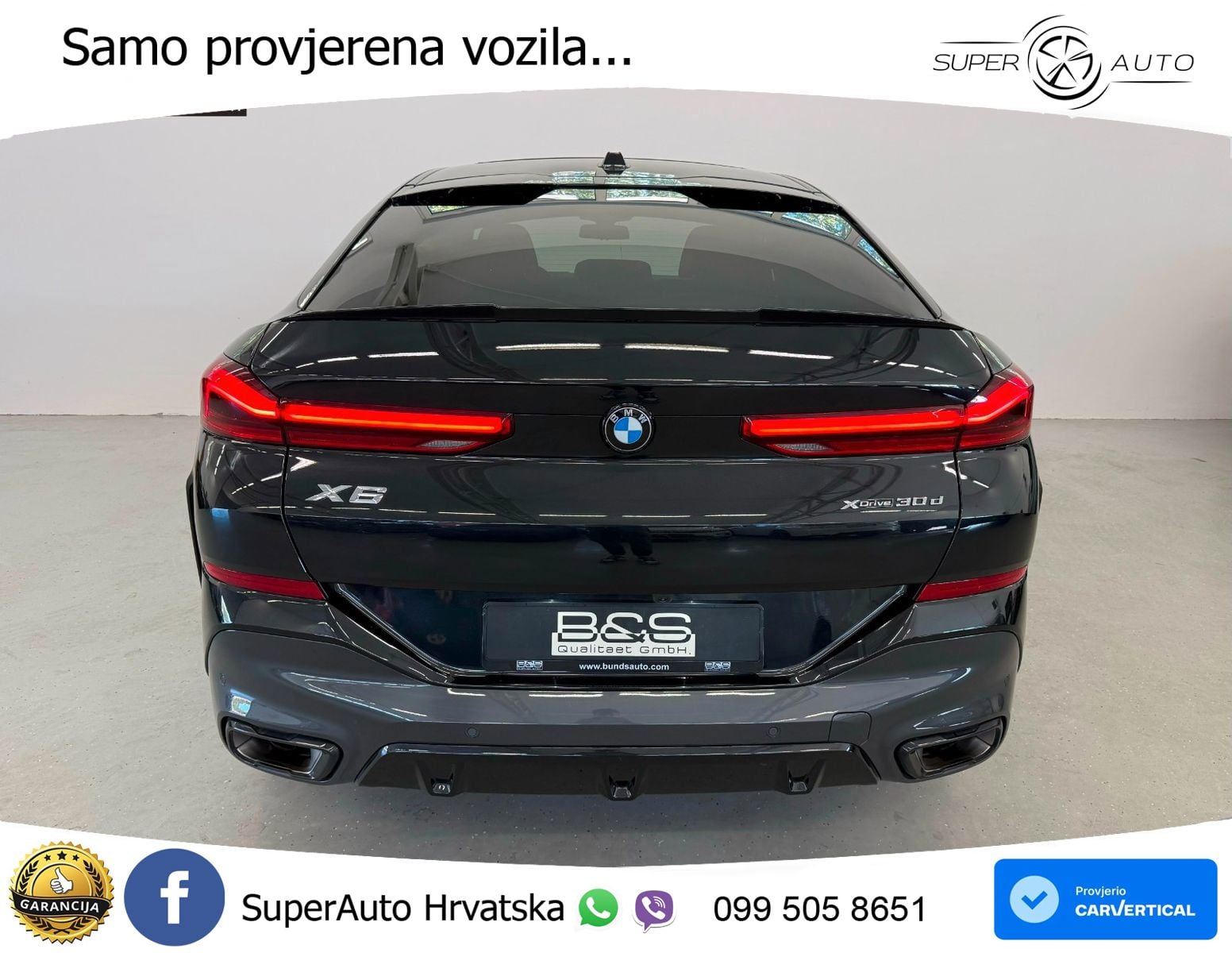 BMW X6 30d (298 KS) xDrive Steptronic M Sport LED+GR SJED+ACC