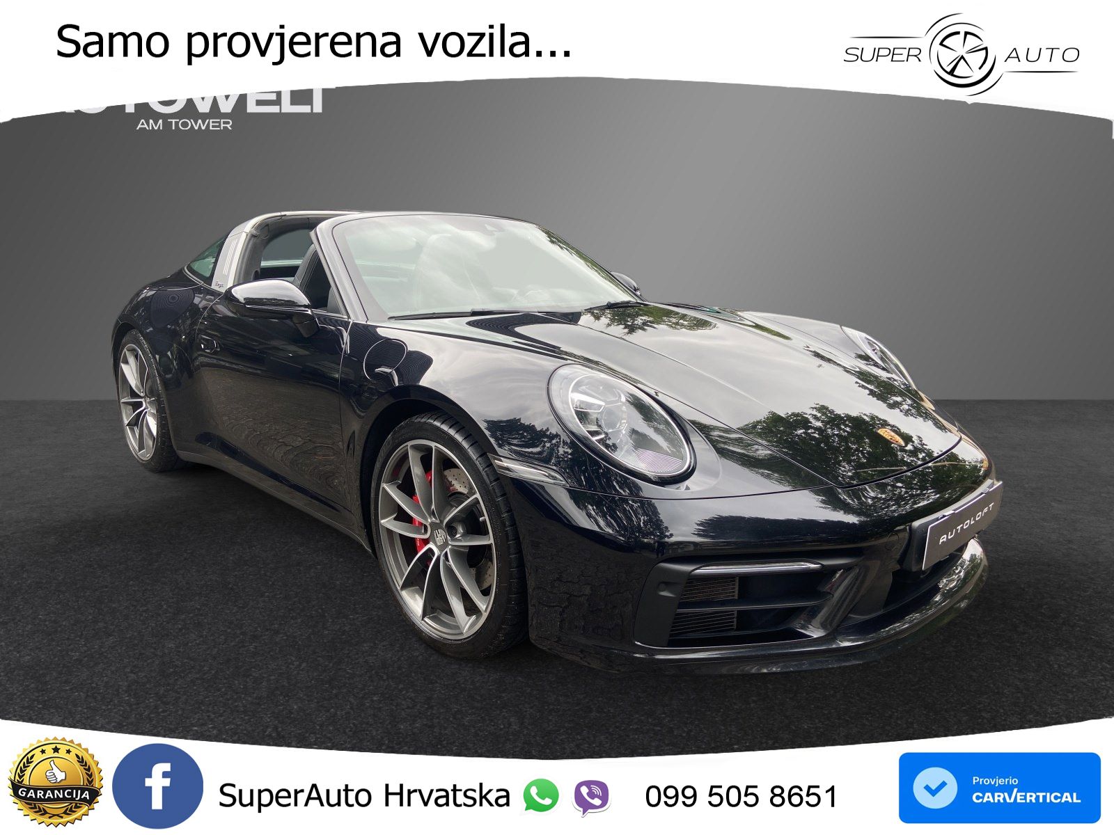 Porsche 911 Targa 4S 3.0 (450 KS) PDK ZRAČNI+ACC+GR SJED+KAM