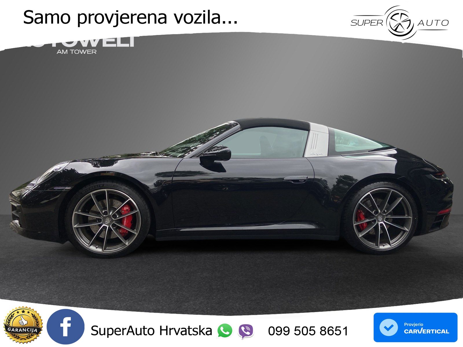 Porsche 911 Targa 4S 3.0 (450 KS) PDK ZRAČNI+ACC+GR SJED+KAM