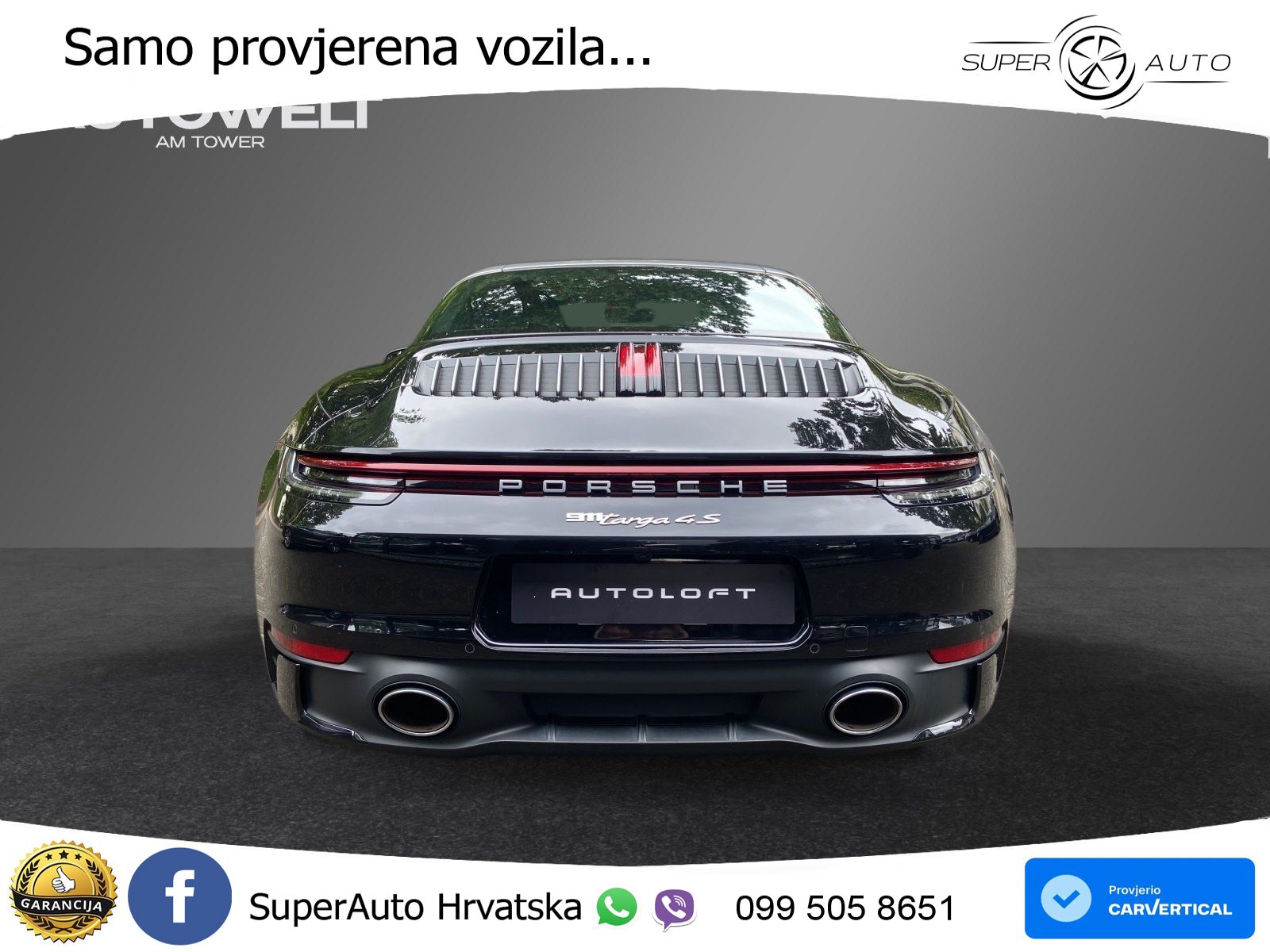 Porsche 911 Targa 4S 3.0 (450 KS) PDK ZRAČNI+ACC+GR SJED+KAM