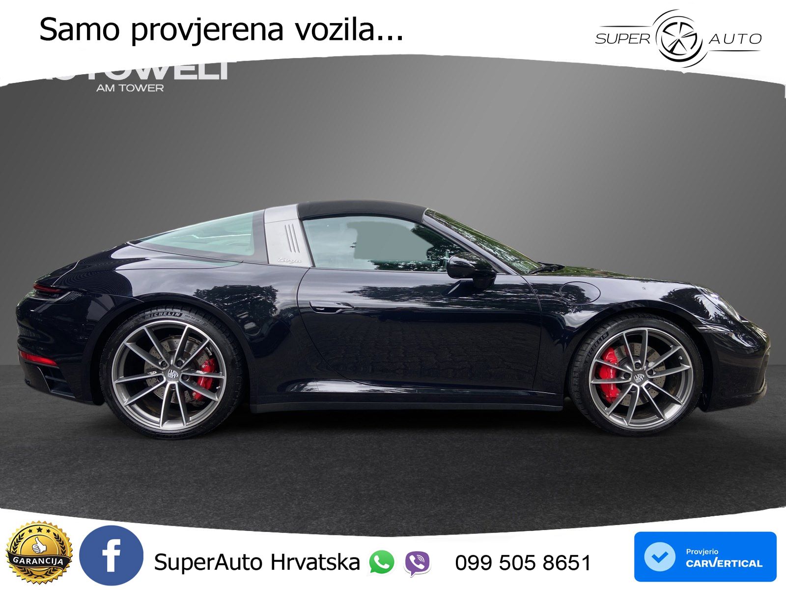Porsche 911 Targa 4S 3.0 (450 KS) PDK ZRAČNI+ACC+GR SJED+KAM