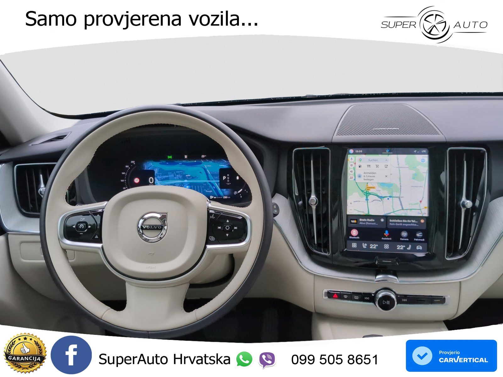 Volvo XC60 B4 Diesel AWD Geartronic ACC+GR SJED+360+PANO