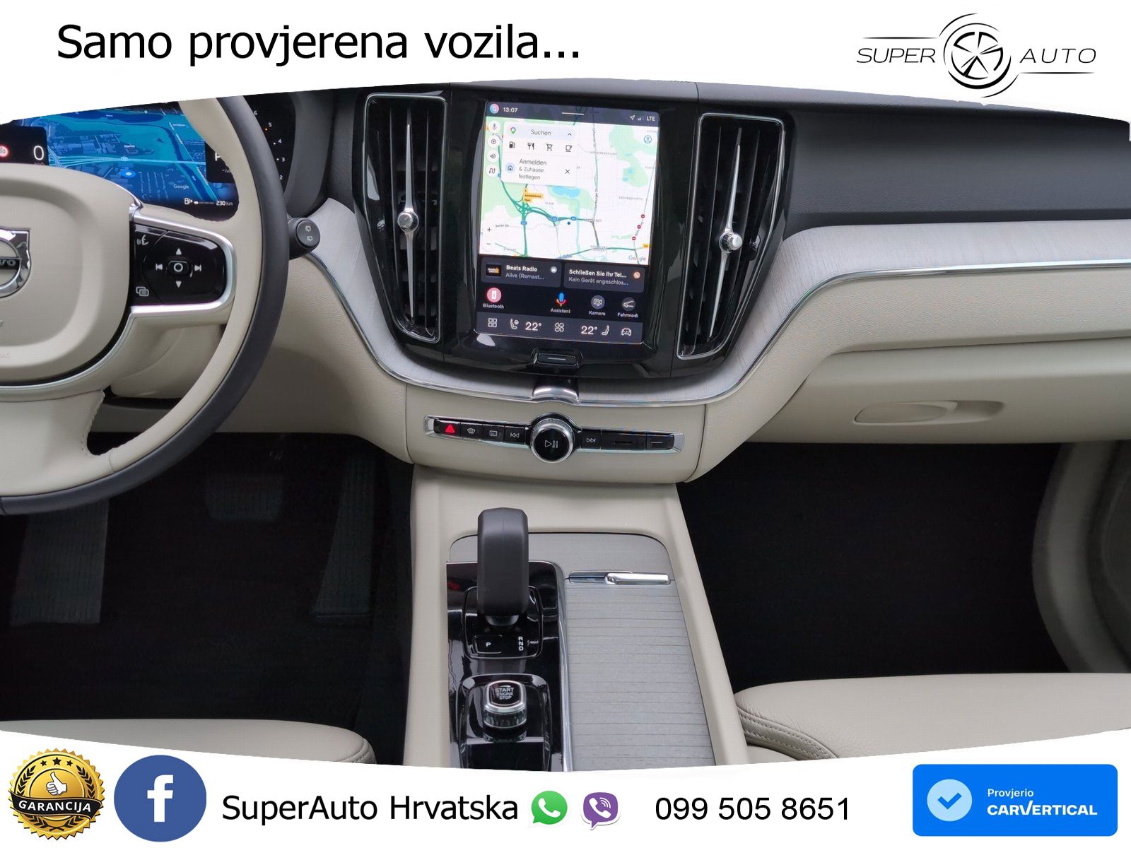 Volvo XC60 B4 Diesel AWD Geartronic ACC+GR SJED+360+PANO