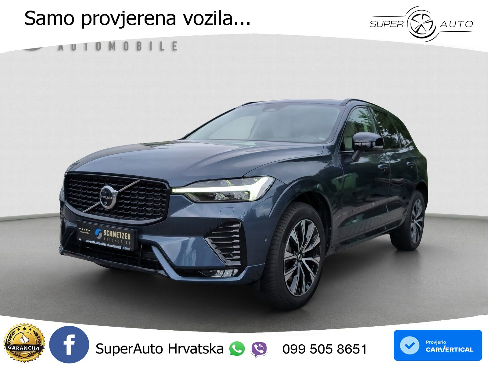 Volvo XC60 B4 Diesel AWD Geartronic ACC+GR SJED+360+PANO