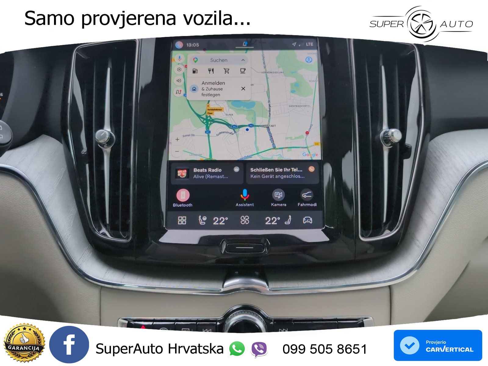 Volvo XC60 B4 Diesel AWD Geartronic ACC+GR SJED+360+PANO