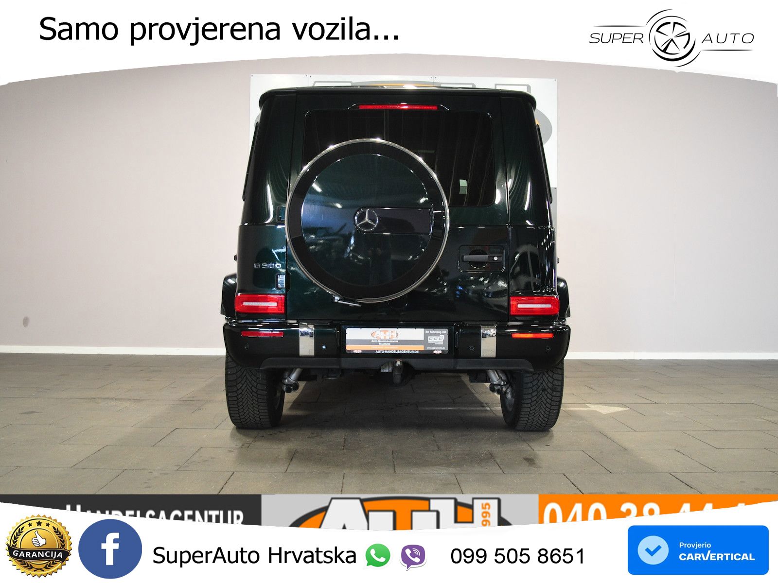 Mercedes G 500 Long V8 (422 KS) 4MATIC 9G-TRONIC AMG LED+GR SJED+ACC