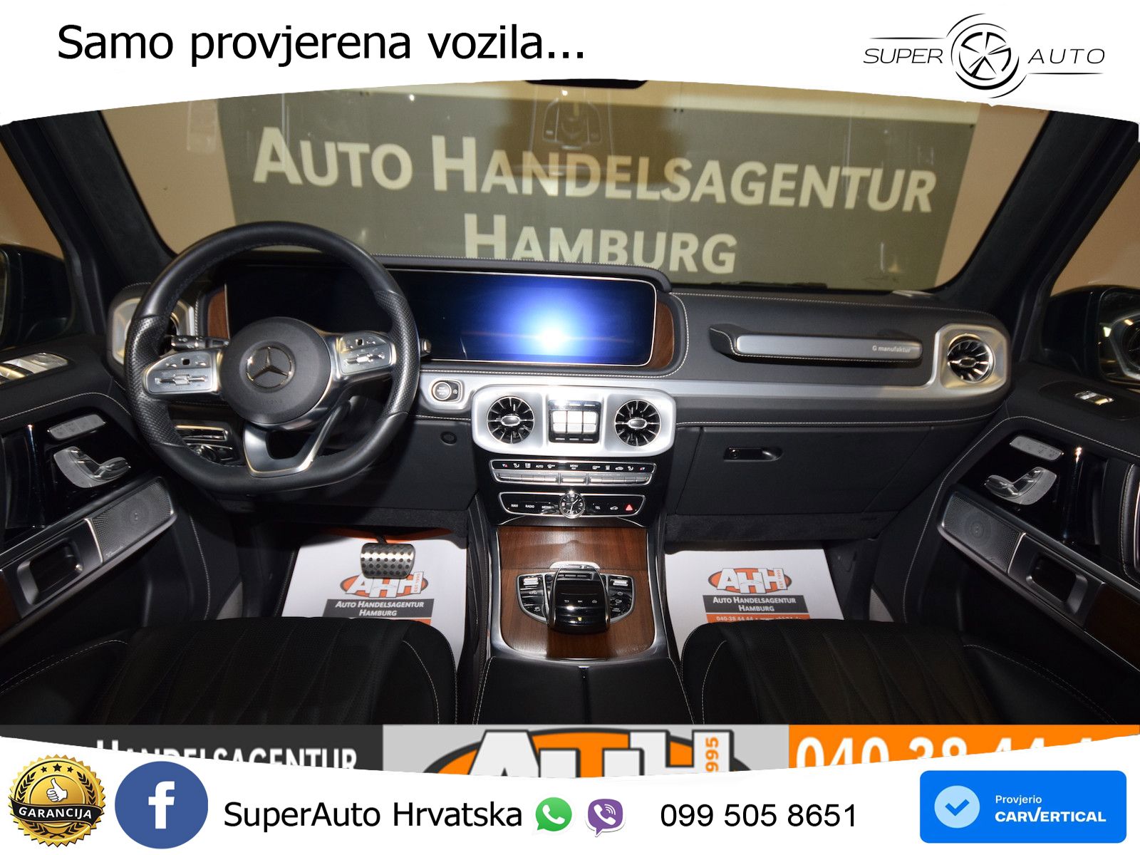 Mercedes G 500 Long V8 (422 KS) 4MATIC 9G-TRONIC AMG LED+GR SJED+ACC