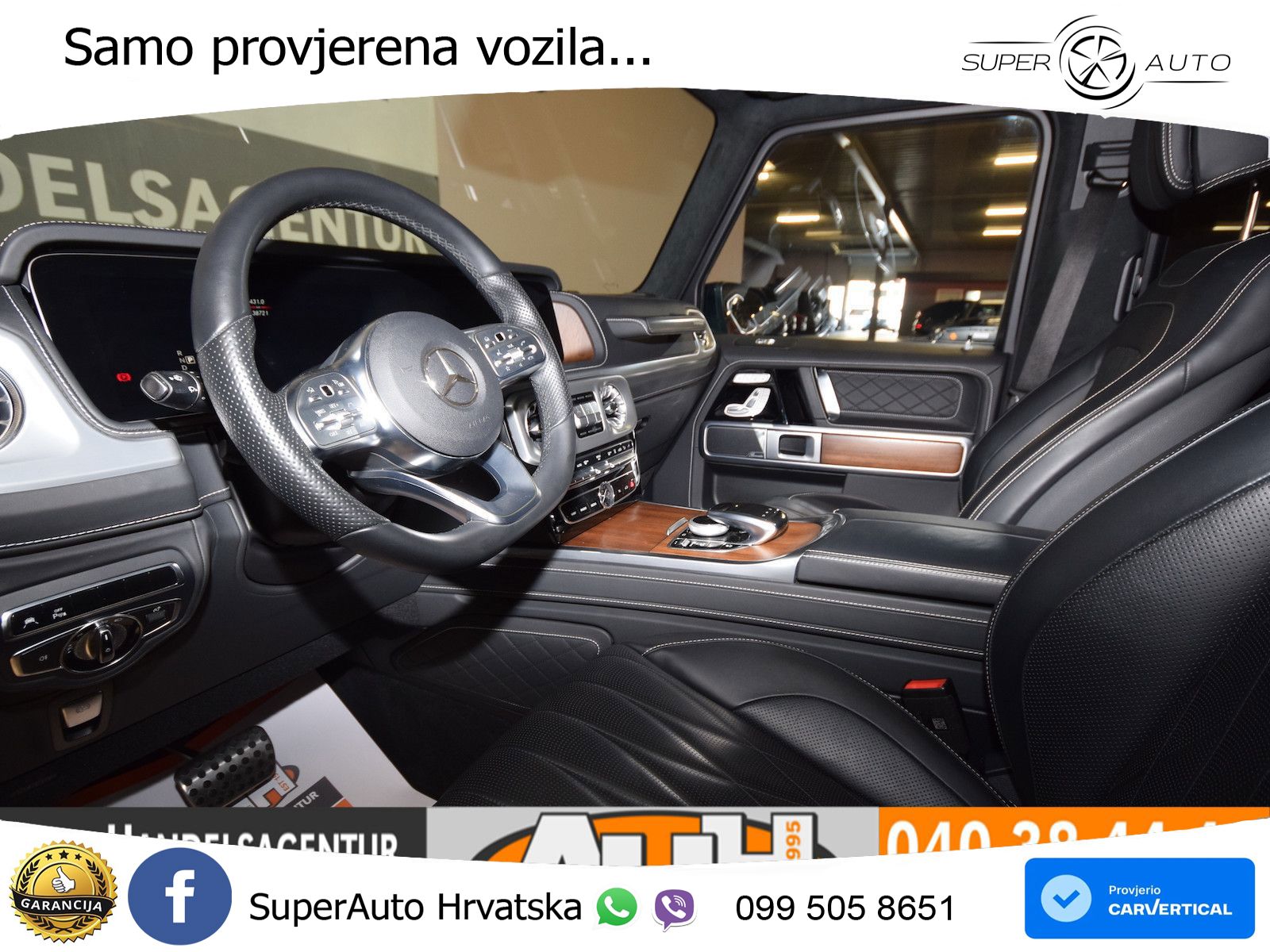 Mercedes G 500 Long V8 (422 KS) 4MATIC 9G-TRONIC AMG LED+GR SJED+ACC
