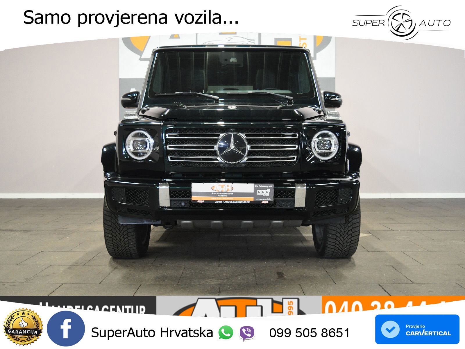 Mercedes G 500 Long V8 (422 KS) 4MATIC 9G-TRONIC AMG LED+GR SJED+ACC