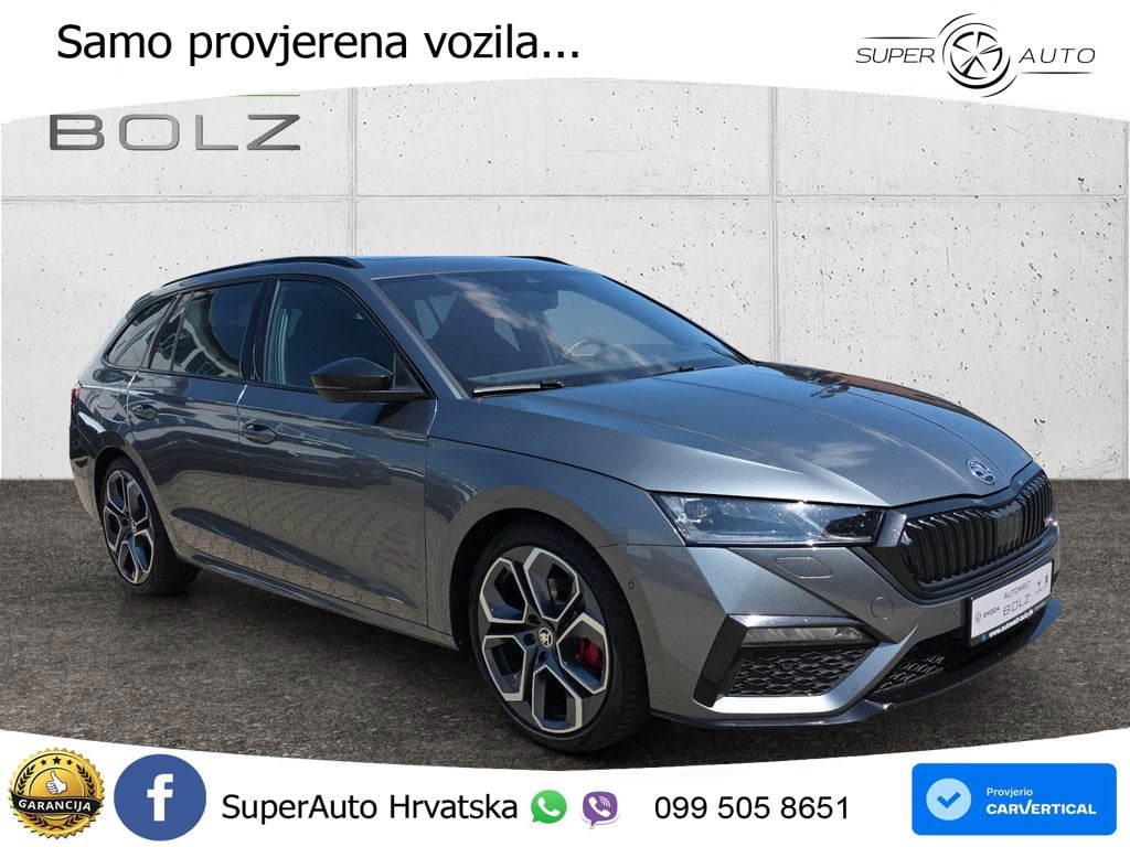 Škoda Octavia Combi RS 2.0 TDI (200 KS) DSG LED+GR SJED+ACC