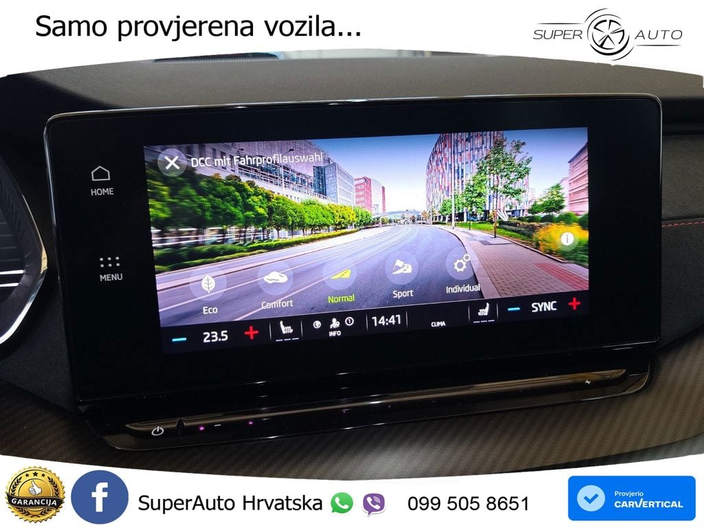 Škoda Octavia Combi RS 2.0 TDI (200 KS) DSG LED+GR SJED+ACC