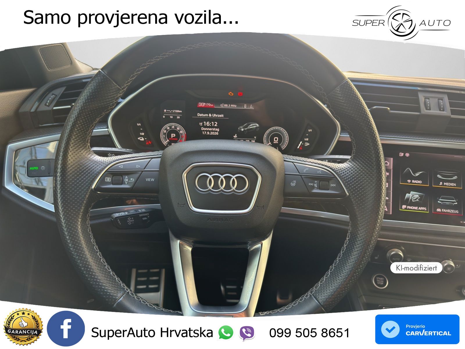 Audi Q3 45 TFSIe (245 KS) S tronic S line LED+GR SJED+ACC