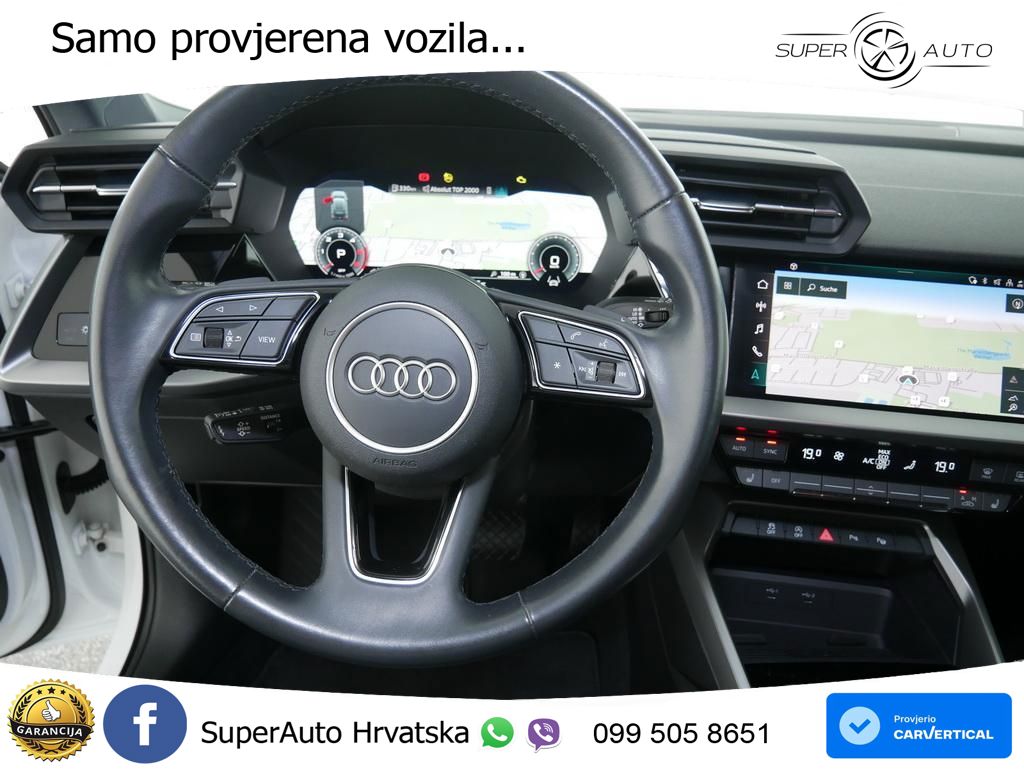 Audi A3 30 TDI (116 KS) S tronic LED+GR SJED+ACC