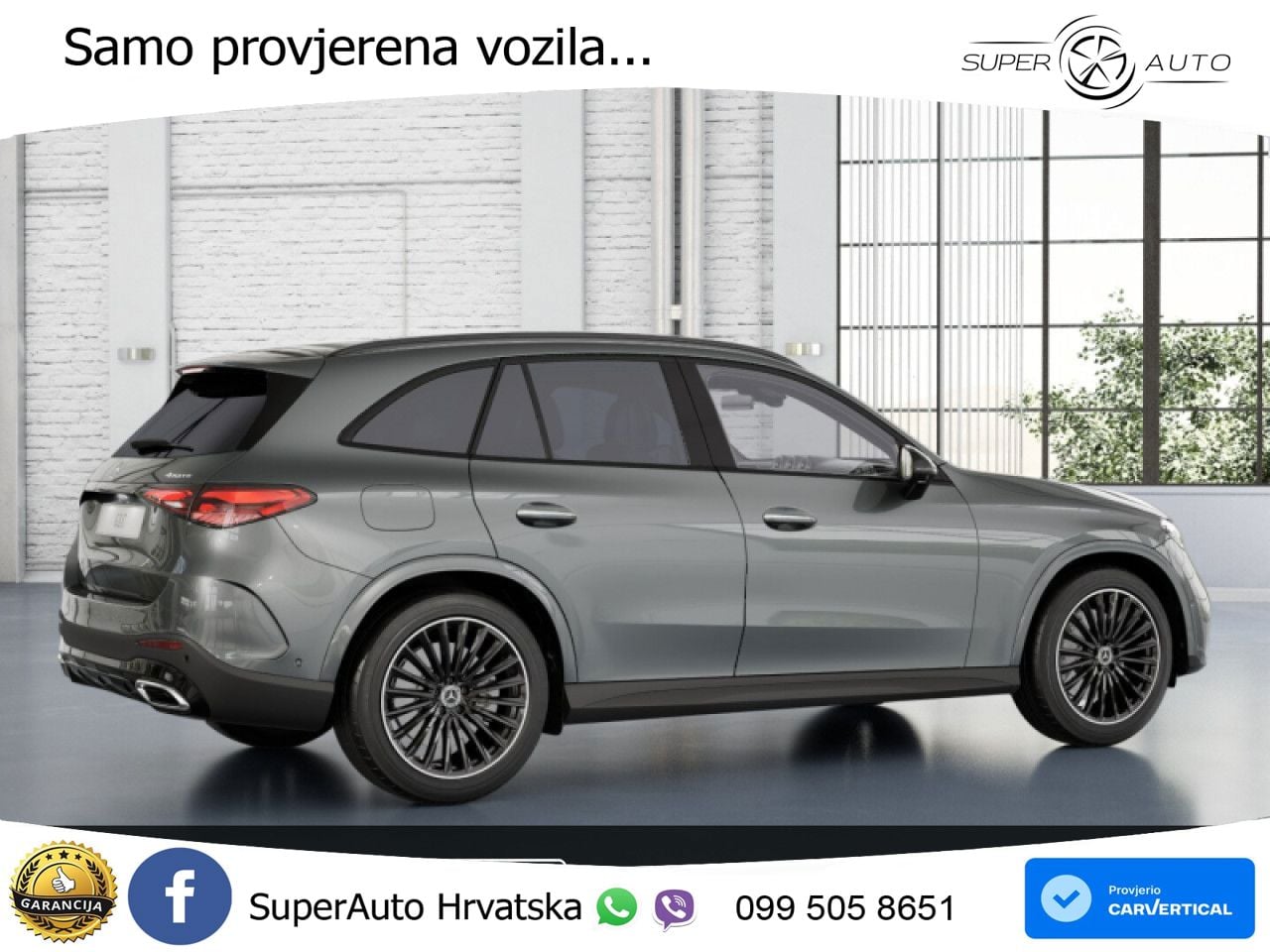 Mercedes GLC 400e (381 KS) 4MATIC 9G-TRONIC AMG ZRAČNI+ACC+GR SJED+KAM+PANO