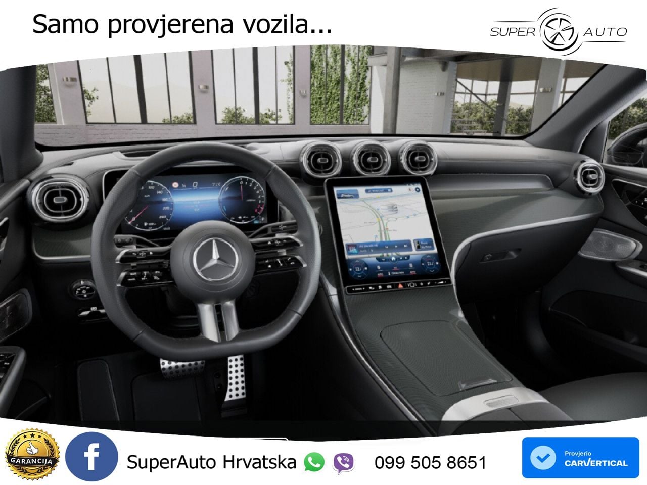 Mercedes GLC 400e (381 KS) 4MATIC 9G-TRONIC AMG ZRAČNI+ACC+GR SJED+KAM+PANO