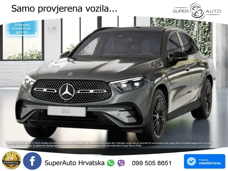 Mercedes GLC 400e (381 KS) 4MATIC 9G-TRONIC AMG ZRAČNI+ACC+GR SJED+KAM+PANO