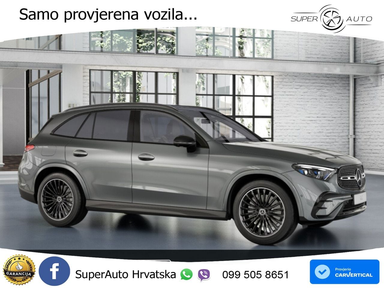 Mercedes GLC 400e (381 KS) 4MATIC 9G-TRONIC AMG ZRAČNI+ACC+GR SJED+KAM+PANO