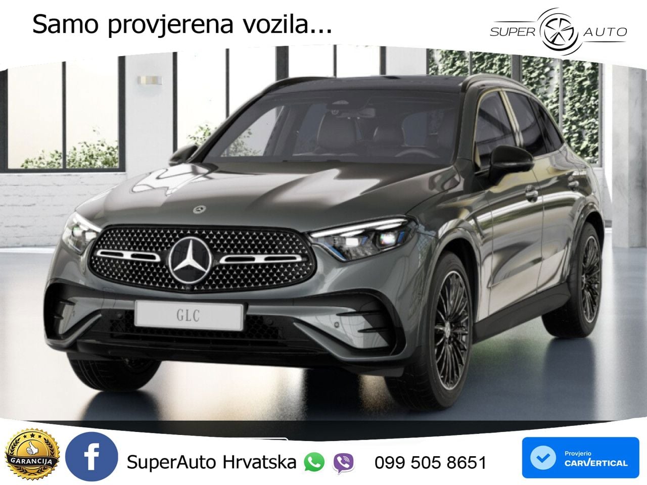 Mercedes GLC 400e (381 KS) 4MATIC 9G-TRONIC AMG ZRAČNI+ACC+GR SJED+KAM+PANO