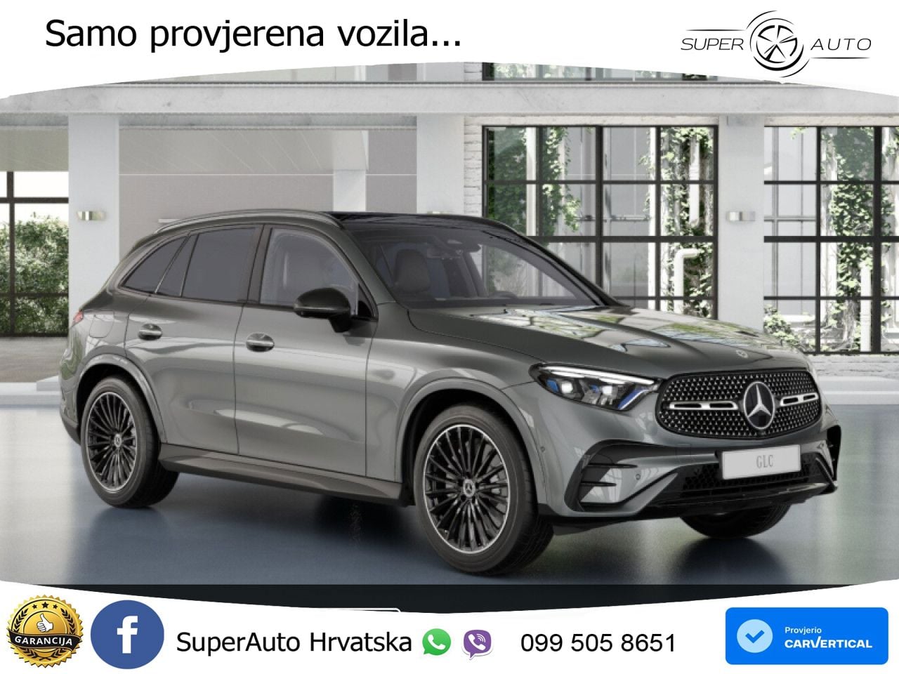 Mercedes GLC 400e (381 KS) 4MATIC 9G-TRONIC AMG ZRAČNI+ACC+GR SJED+KAM+PANO