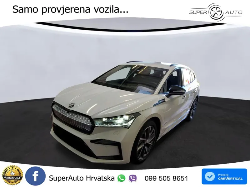 Škoda Enyaq iV 80x 82 kWh (265 KS) AWD SportLine LED+GR SJED+ACC
