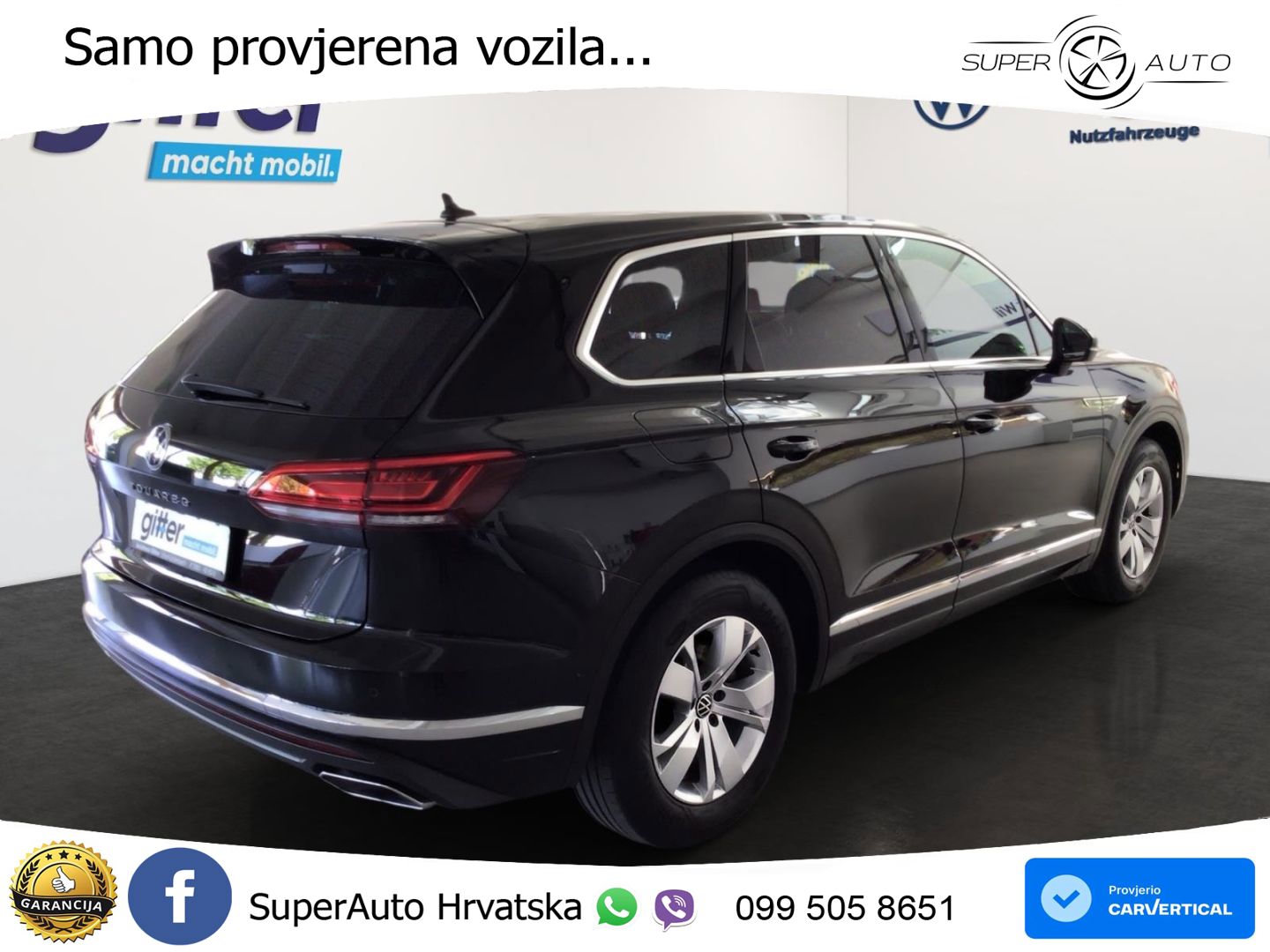 Volkswagen Touareg 3.0 V6 TDI (286 KS) 4MOTION Tiptronic ZRAČNI+ACC+GR SJED+KAM