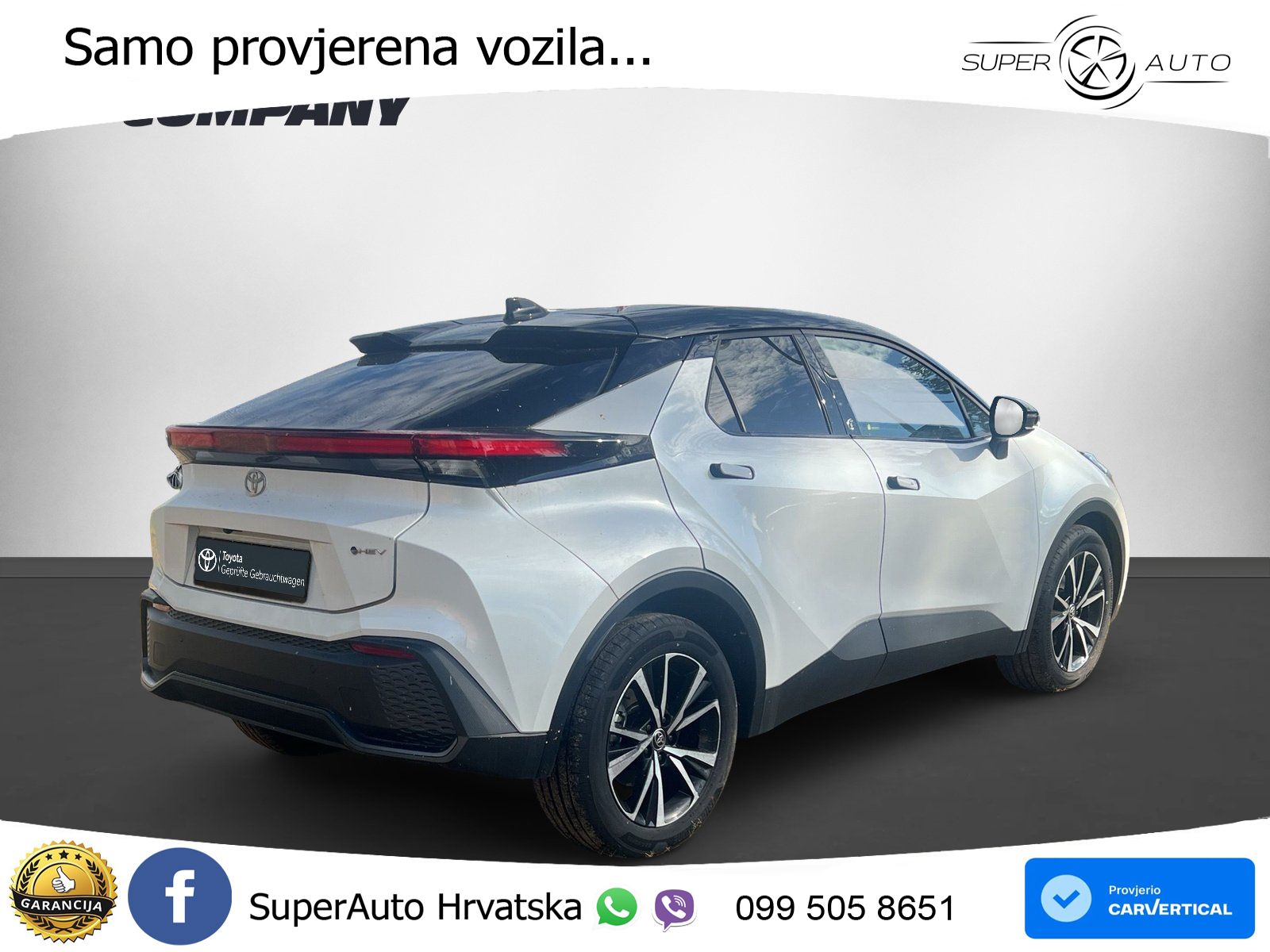 Toyota C-HR 2.0 (198 KS) Hybrid e-CVT Team Deutschland LED+GR SJED+ACC