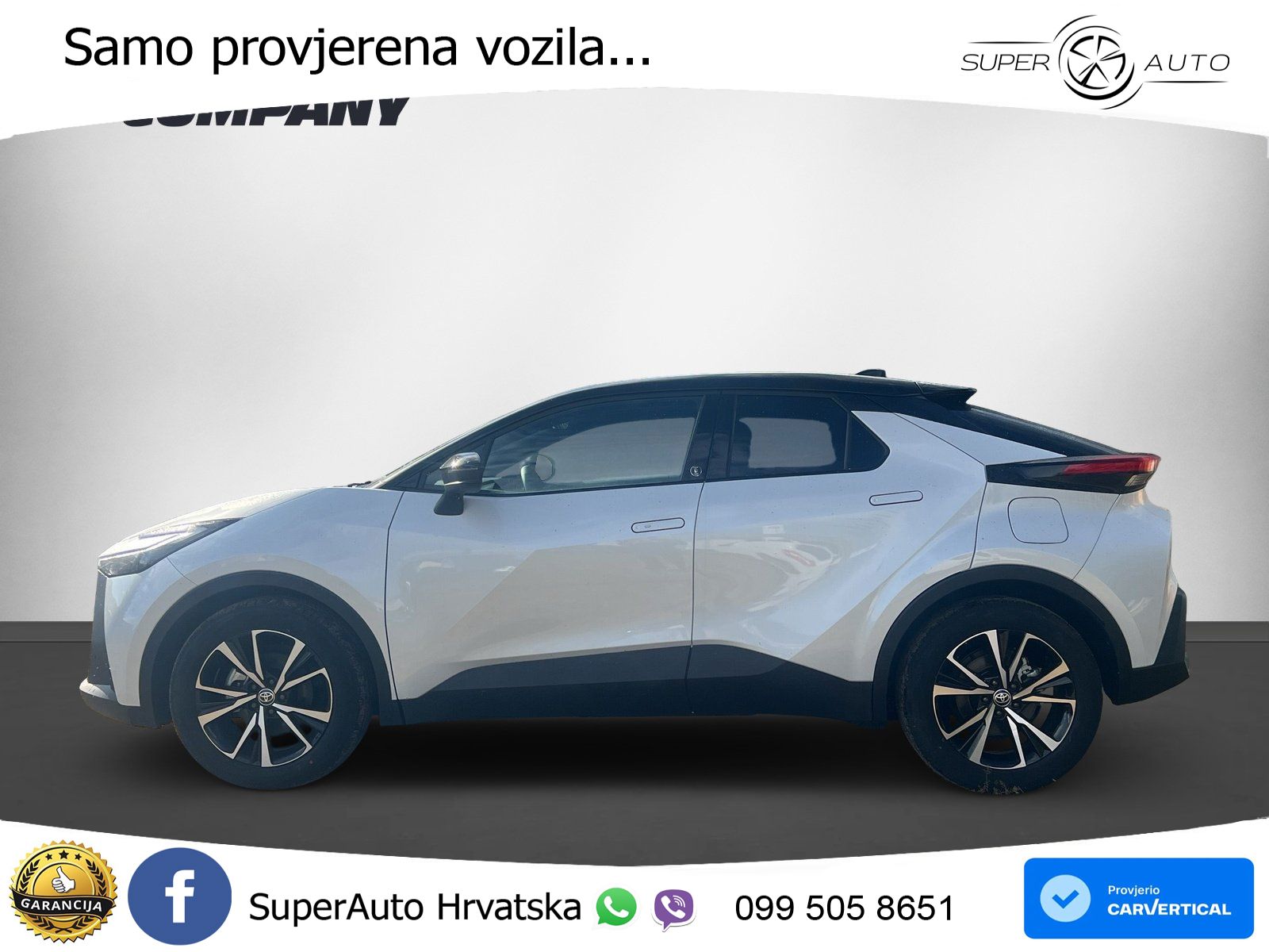 Toyota C-HR 2.0 (198 KS) Hybrid e-CVT Team Deutschland LED+GR SJED+ACC