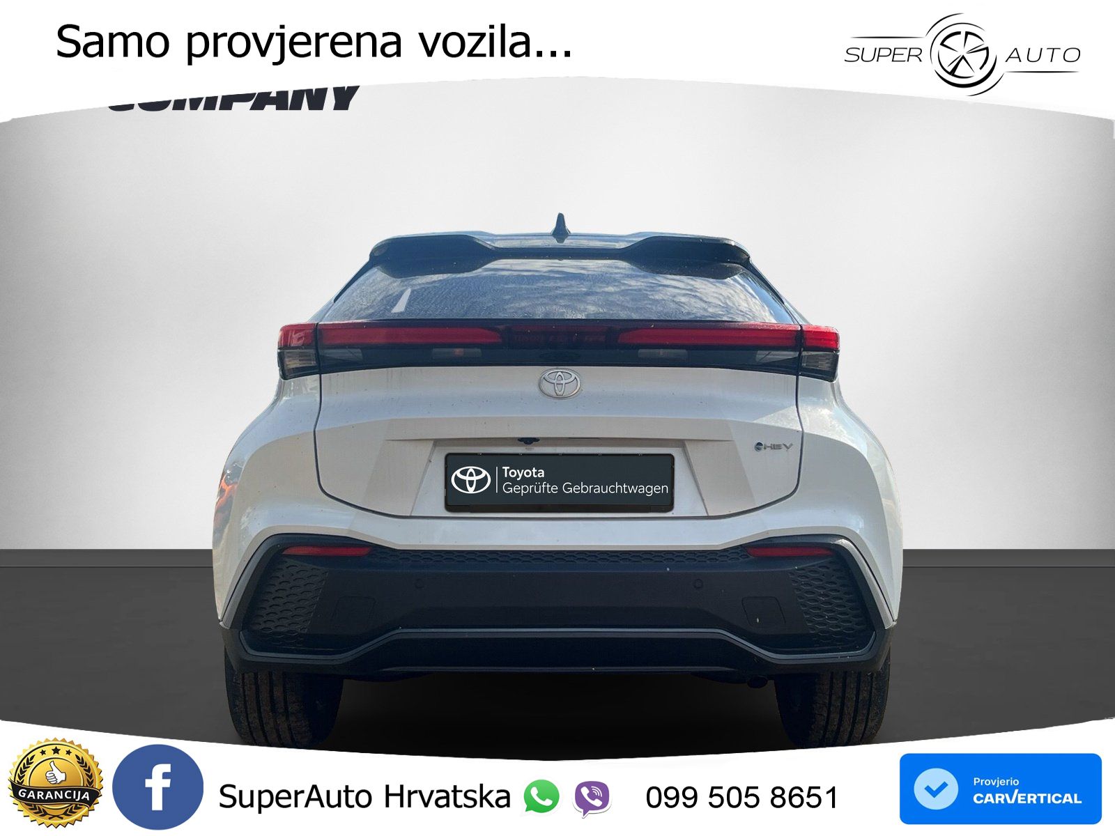 Toyota C-HR 2.0 (198 KS) Hybrid e-CVT Team Deutschland LED+GR SJED+ACC