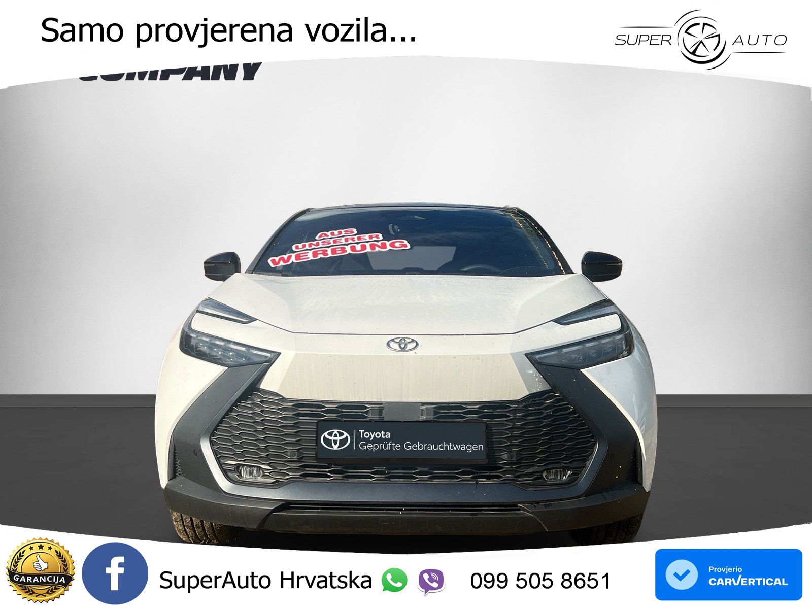 Toyota C-HR 2.0 (198 KS) Hybrid e-CVT Team Deutschland LED+GR SJED+ACC