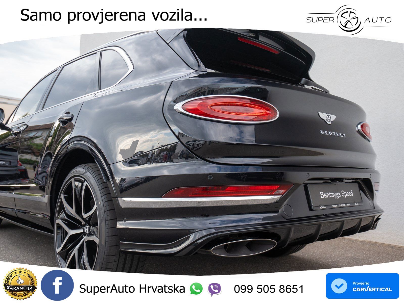 Bentley Bentayga Speed 4.0 V8 (650 KS) AWD Automatic LED+GR SJED+ACC