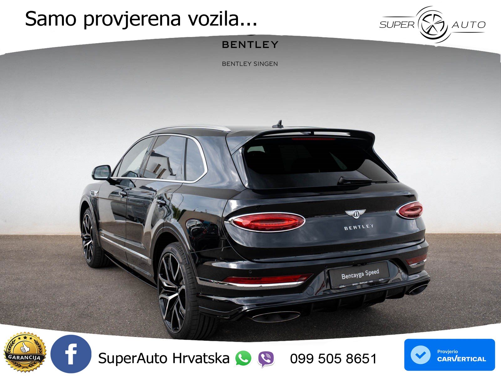 Bentley Bentayga Speed 4.0 V8 (650 KS) AWD Automatic LED+GR SJED+ACC